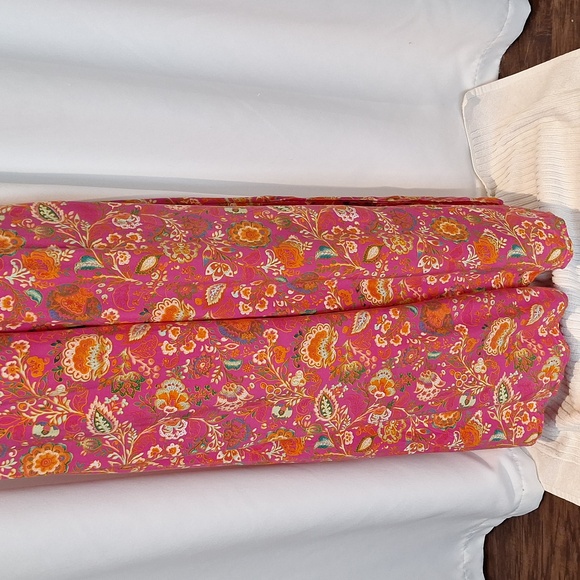 Ivy Street Smocked halter top wide leg pantsuit, size m - Picture 2 of 8